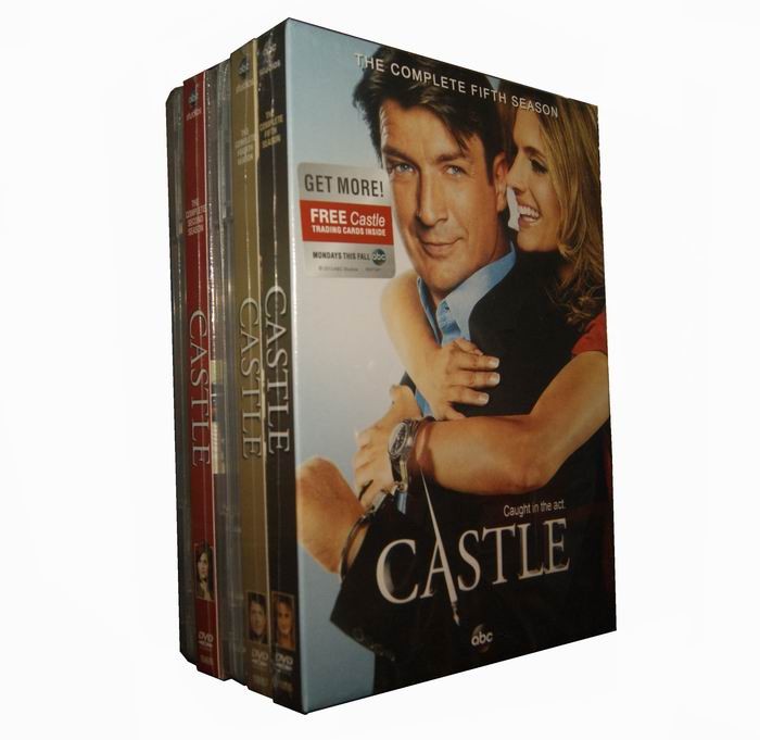 Castle Seasons 1-5 DVD Box Set - Click Image to Close